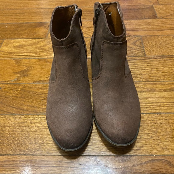 Lucky Brand Leather Ankle Boots | Size 6 | Brown | [LIKE NEW] - Picture 3 of 8